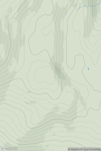 Thumbnail image for Creag na h-Iolaire [Glen Albyn and the Monadh Liath] [NH872124] showing contour plot for surrounding peak